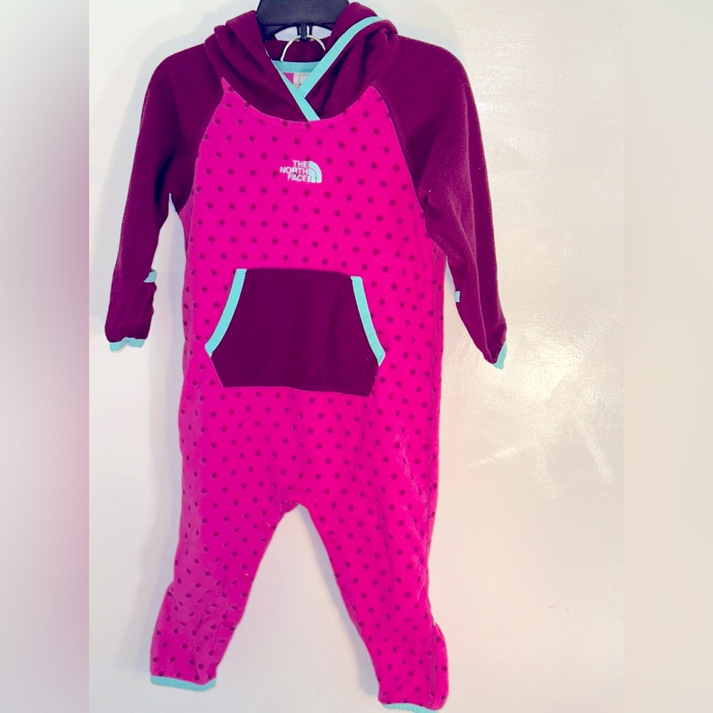 North Face Baby Bunting w/ matching hat